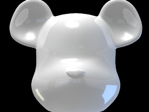 bearbrick head 3D Model
