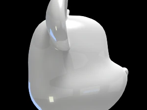 kepala batu bata beruang Model 3D