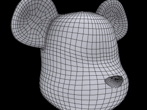bearbrick head 3D Модель