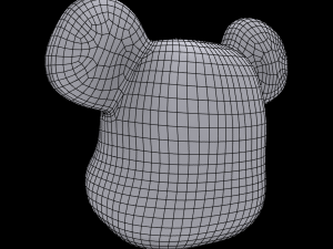 bearbrick head 3D Модель