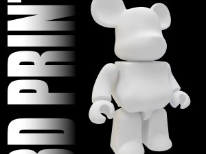 mini bear brick 3Dプリントモデル