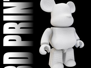 mini bear brick 3Dプリントモデル