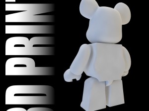 mini bear brick 3Dプリントモデル