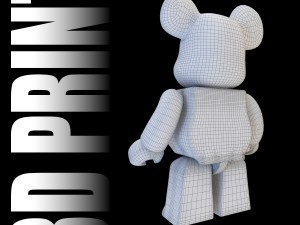 mini bear brick 3Dプリントモデル
