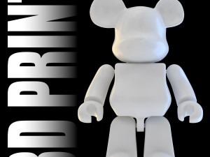 mini bear brick 3D Print Model