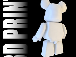 mini bear brick 3Dプリントモデル