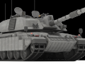 challenger ii british main battle tank Modello 3D