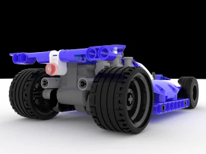 lego race car 3D Model