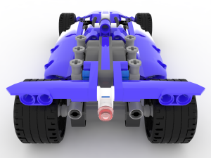 lego race car 3Dモデル