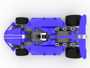 lego race car 3Dモデル