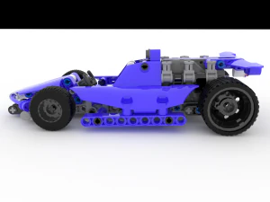 lego race car 3D Model