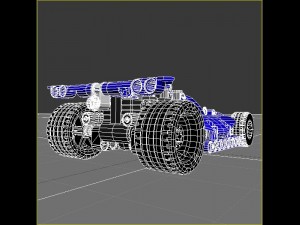lego race car 3Dモデル