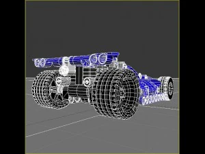 lego race car 3D Model