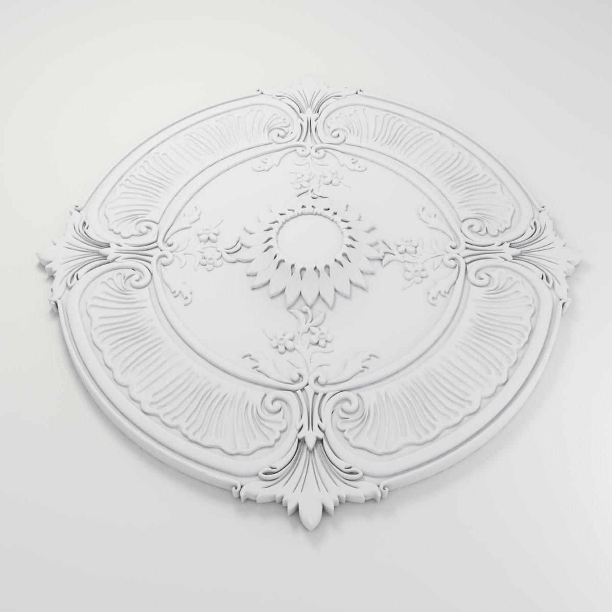 Ceiling Medallion 3d Model In Sculpture 3dexport