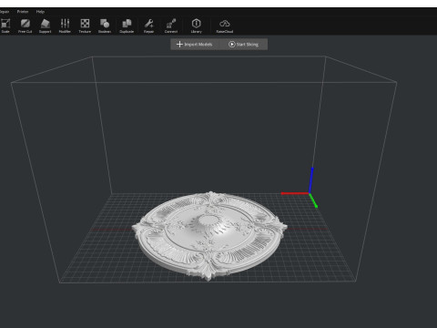 Ceiling medallion 3D 모델