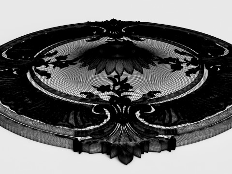 Ceiling medallion 3D 모델