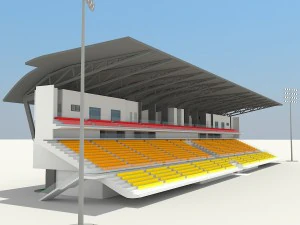estadio Modelo 3D