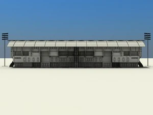 stadium 3D Model