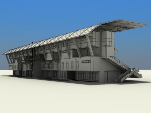 stadium 3D 모델