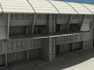 stadium 3D 모델