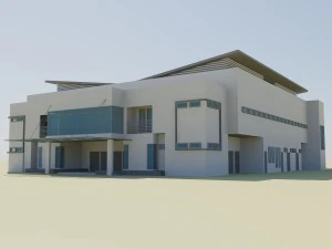 sport centre 3D Model