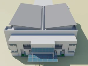 sport centre 3D Model