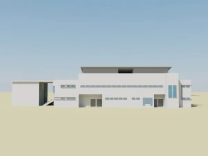 sport centre 3D Model