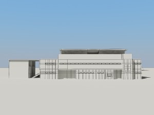 sport centre 3D Модель