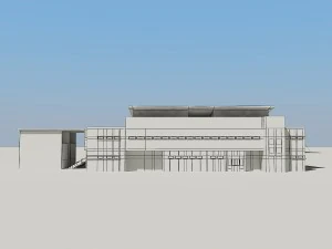 sport centre 3D Model