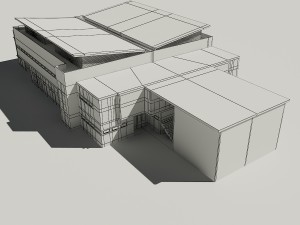 sport centre 3D Модель