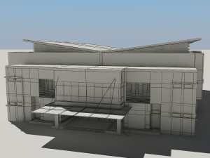 sport centre 3D Модель