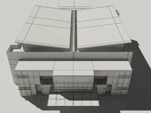 sport centre 3D Model