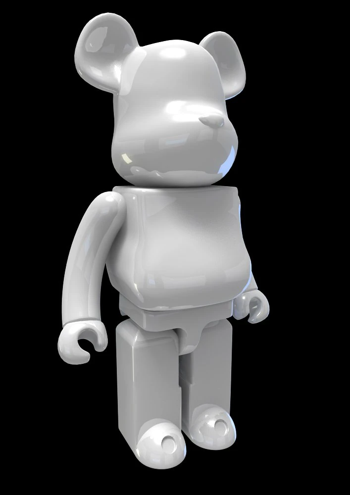 Bearbrick 3D Model .c4d .max .obj .3ds .fbx .stl .blend 