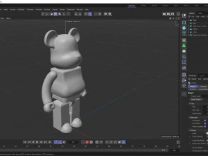 Bearbrick 3D Model