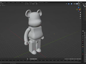 Bearbrick 3D Model