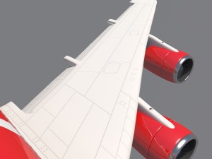 airasia a380 airbus 3D-Modell