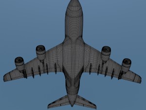 airasia a380 airbus 3D-Modell