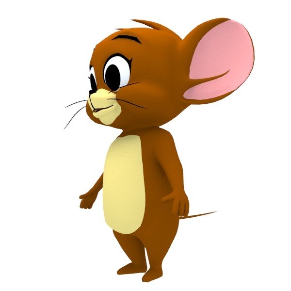 Jerry 3d Character 3d Model In Cartoon 3dexport