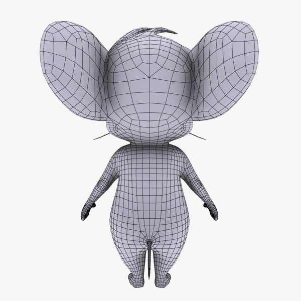 Jerry 3d Character 3d Model In Cartoon 3dexport