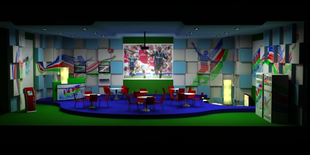 club house 100plus 3D-Modell .c4d .max .obj .3ds .fbx .stl .blend 