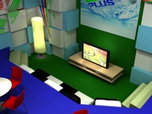 club house 100plus 3D-Modell