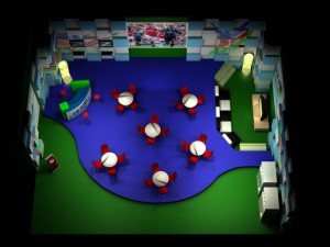 club house 100plus 3D-Modell