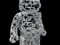wire bearbrick 3D 모델