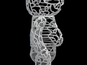wire bearbrick 3D Model