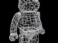 wires bear brick Model 3D