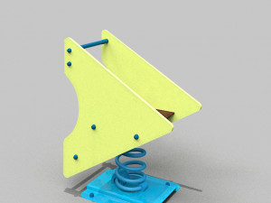 spring rider Modelo 3D