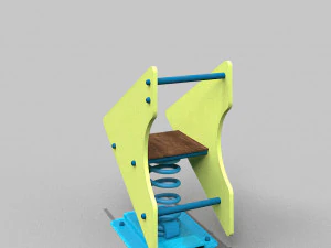 spring rider 3D Model