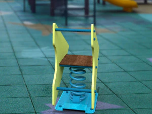 spring rider 3D Model