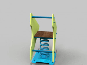 spring rider 3D Model