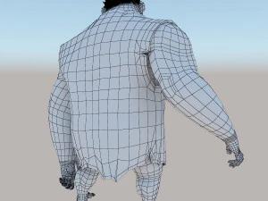 grug crood character 3D Model
